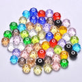 415pcs Rondelle Crystal Glass Beads 2mm 4mm 6mm 8mm Mixed Sizes, Faceted Briolette Spacer Czech Seed Loose Beads for DIY Jewelry Making (Mix 3) - color: Mix 3