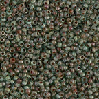 Picasso 6 Color Set 51GM Miyuki Round Rocaille Seed Beads Size 11/0, Each in 2", 8.5 Gram Tube