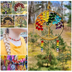 Dowarm 200 Pieces Round Crystal Glass Beads for Jewelry Making, Crafts, Wine Charms, Wind Chimes, Suncatchers, Spacers - color: 02-Crystal Clear, size: 4MM