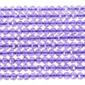 MJDCB 3mm Faceted Natural Light Purple Spinel Round Loose Beads for Jewelry Making DIY Bracelet Necklace - color: Light Purple Spinel