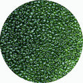 8/0 Glass Seed Beads Bulk, Green Transparent 3mm Tiny Round Craft Seed Bead, Small Mini Pony Beads for Jewelry Making Bracelet Necklace Wrist Beading Weaving Supplies, 2500pcs - color: Green Transparent