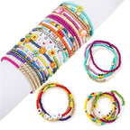 Mix 15 Color Glass Seed Tube Beads Glass Bugle Beads Loose Kit for Jewelry Making DIY Craft Beading (Mix 15 Color, Red) - color: Red