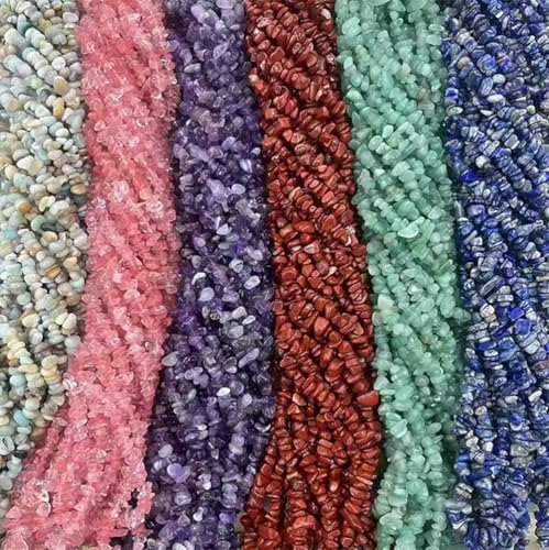 3-5mm Natural Citrine Gemstone Chips Loose Beads Semi Precious for Jewelry Making DIY Handmade Craft Supplies 1 Strand per Bag Approxi 32" - color: Citrine