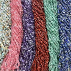 3-5mm Natural Citrine Gemstone Chips Loose Beads Semi Precious for Jewelry Making DIY Handmade Craft Supplies 1 Strand per Bag Approxi 32" - color: Citrine