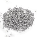 Honbay 2000pcs 2mm Round Crimp Beads Spacer Stoppers Beads for DIY Jewelry Making (Silver)