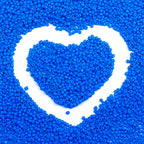 8/0 Glass Seed Beads Bulk, Blue 3mm Tiny Round Craft Seed Bead, Small Mini Pony Beads for Jewelry Making Bracelet Necklace Wrist Beading Weaving Supplies, 2500pcs - color: Blue
