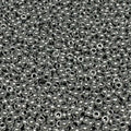 Czech 8/0 Glass Seed Beads 20 Grams 800 Pcs (Aluminium Silver) - color: Aluminium Silver