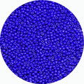 2mm Glass Seed Beads Bulk, Royal Blue 12/0 Tiny Round Seed Bead, Small Mini Pony Craft Beads for Bracelet Necklace Wrist Jewelry Making Beading Weaving DIY Crafts Supplies - color: Royal Blue