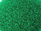 Seed Beads Size:11/0 50 gr / 1.76 oz (Emerald Green Silver Lined) - color: Emerald Silver Lined