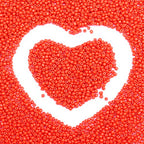 8/0 Glass Seed Beads Bulk, Orange 3mm Tiny Round Craft Seed Bead, Small Mini Pony Beads for Jewelry Making Bracelet Necklace Wrist Beading Weaving Supplies, 2500pcs - color: Orange