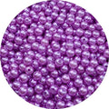 Pinhoollgo 800pcs Pearl Beads 6mm Round Pearl Beads with Hole for DIY Bracelet Necklace Jewelry Making Supplies Handmade Craft(Purple) - color: Purple, size: 6mm/800pcs