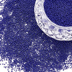 PH PandaHall 6000 Pcs 11/0 Glass Seed Beads, 2mm Seed Beads Round Waist Bead Mini Spacer Bead for Earring Choker Bracelet Neckalce Waist Chain Jewelry DIY Crafts Making, Royal Blue - color: Blue-6000 Pcs