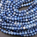 Zenkeeper 108 Pcs Blue Aventurine Beads for Jewelry Making 8 MM Blue Aventurine Gemstones Loose Beads - color: Blue Aventurine, size: 8MM, 108pcs