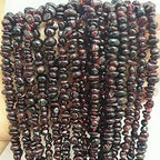 5-8mm Natural Red Garnet Gemstone Chips Loose Beads Semi Precious for Jewelry Making DIY Handmade Craft Supplies 1 Strand per Bag Approxi 34" - color: Red Garnet Chips