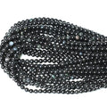 60PCS 6mm Natural Black Obsidian Gemstone Round Loose Beads Crystal Energy Stone Healing Power for DIY Jewelry Making 1 Strand 15" - color: Black Obsidian, size: 6mm