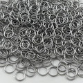 500pcs 9mm Stainless Steel Jump Rings Connector O Rings Accessories for Bracelet Necklace Earrings Lanyard Keychain DIY Craft Jewelry Making Supplies - size: 9mm