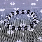 Jmassyang 8mm Briolette Rondelle Faceted Crystal Glass Beads for Jewelry Making Bracelets Necklaces Earrings (Black, 250pcs) - color: Black, size: 6x8mm