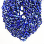 7-8mm Natural Blue Lapis Lazuli Gemstone Chips Loose Beads Semi Precious for Jewelry Making DIY Handmade Craft Supplies 1 Strand per Bag Approxi 34" - color: Blue Lapis Lazuli Chips
