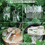 0.45lb Clear Quartz Crystal Points Natural Healing Crystals Tumbled Polished Bulk Stones for Meditation Yoga Chakra Reiki Balancing Crystal Therapy Gemstones Crystals 1.18”-1.96" - color: 1.18”-1.96", size: 0.45 Pound