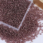2100 Pcs Size 6/0 Glass Seed Beads, 4 mm Burgundy Small Mini Spacer Loose Pony Beads for Jewelry Making and DIY Crafts - color: Burgundy, size: Large