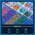 BELLEBOOST Nail Art Rhinestone Glue Gel&2 Boxes Flatback Gems Kit, 1 Tube of 15ml Rhinestone Gel Glue(UV/LED Needed)+Colorful Gems+Flat-Back Half Round White&Beige Pearls with Pickup Tools - color: A09-Multicolor+ White&Beige Pearls
