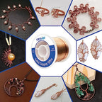 99.9% Solid Bare Copper Wire(18 Gauge(1.0MM), 213Ft), Dead Soft 1 Pound Spool Pure Copper Wire for Crafts, Jewelry Making, Electroculture Gardening - size: 18GA