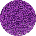 Bala&Fillic Dark Purple Color 4mm Seed Beads About 1200pcs/100Grams in Bag, 6/0 Glass Craft Beads for Making Bracelet and Necklace (Dark Purple) - color: Dark Purple -4mm