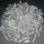 0.45lb Clear Quartz Crystal Points Natural Healing Crystals Tumbled Polished Bulk Stones for Meditation Yoga Chakra Reiki Balancing Crystal Therapy Gemstones Crystals 0.39"-1.18” - color: 0.39"-1.18”, size: 0.45 Pound