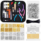 shynek Jewelry Making Kit - Adults Supplies with Tools, Wires, Findings & Charms for Making & Repair