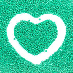8/0 Glass Seed Beads Bulk, Light Green 3mm Tiny Round Craft Seed Bead, Small Mini Pony Beads for Jewelry Making Bracelet Necklace Wrist Beading Weaving Supplies, 2500pcs - color: Light Green