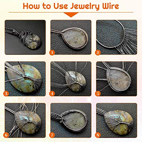 Anezus Craft Wire - Tarnish Resistant Copper Beading Wire for Jewelry Making Supplies (Black, 18 Gauge) - color: Black