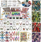 Adults Deluxe Jewelry Making Beads Mix Pliers Findings Starter Kit Gift Set