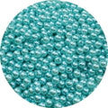 Pinhoollgo 800pcs Pearl Beads 6mm Round Pearl Beads with Hole for DIY Bracelet Necklace Jewelry Making Supplies Handmade Craft(Lake Blue) - color: Lake Blue, size: 6mm/800pcs