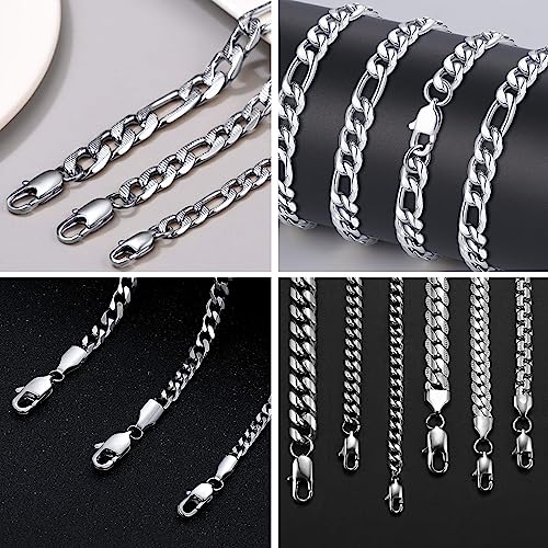 20PCS 9MM Lobster Clasps 316 Stainless Steel Lobster Claw Clasps Bulk for Necklace Bracelet Jewelry Making DIY Craft - color: Stainless Steel, size: 9MM