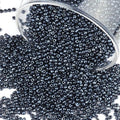 Size 2 mm 11/0 Glass Seed Beads, 10100 Pcs Small Mini Spacer Loose Pony Beads for Jewelry Making and DIY Crafts (Black) - color: Black, size: Small
