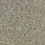 Czech 8/0 Silver Lined Glass Seed Beads 20 Grams 800 Pcs Multi Colors (Silver) - color: Silver