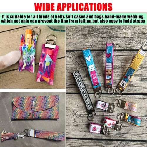 Key Fob Hardware Kit with Installation Pliers - color: 60 Pcs