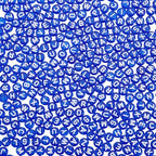 1000Pcs Letter Beads Transparent Acrylic Alphabet Beads Blue Flat Round Disc Letters Spacers White Alphabet Pattern Loose Spacer Charms for DIY Bracelet Jewelry Making 7x4mm - color: Blue