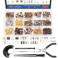 Glarks 1465Pcs Jewelry Making Kit, Jewelry Making Supplies Kit Includes Jewelry Pliers Tools, Jewelry Findings for Jewelry Making and Repair - size: 1465pcs