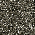 John Bead 25g Cylin Beads Grey Silver Lined 11/0 Glass Cylindrical Seed Beads for Jewelry Bracelets Necklaces Earrings Making Embroidery - color: Grey Silver Lined