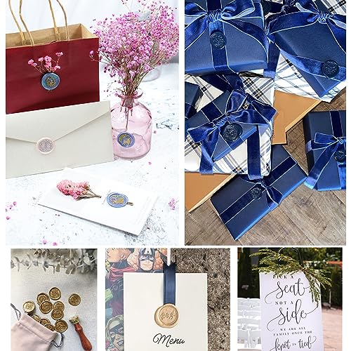 250pcs Translucent Wax Seal Beads, Andotopee Premium Half-Transparent Sealing Wax Pellets for Stamp Seals, Wedding Invitation, Letter Envelope, Thanks Card, Scrapbook DIY & Bridal Crafts - color: Translucent