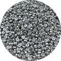 1000pcs Round Letter Beads 4x7mm Acrylic Alphabet Beads Spacer Beads for Jewelry Making Bracelets Necklace Earring Key Chains DIY Craft(N-Black Letter Antique Silver Bead) - color: N-Black Letter Antique Silver Bead