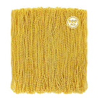 Huskein 100 PCS Mardi Gras Beads, 33" Gold Beads Necklaces, St Patricks Day Beads Necklaces Bulk, Round Beaded Parade Accessories Set, Gold Beads for Carnival Party Supplies - color: Gold
