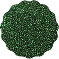 2100 Pcs Size 6/0 Glass Seed Beads, 4 mm Emerald Green Small Mini Spacer Loose Pony Beads for Jewelry Making and DIY Crafts - color: Emerald Green, size: Large