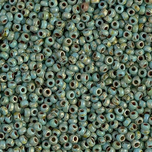 Picasso 6 Color Set 51GM Miyuki Round Rocaille Seed Beads Size 11/0, Each in 2", 8.5 Gram Tube