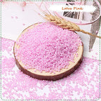 5100 Pcs Size 8/0 Glass Seed Beads, 3 mm Light Pink Small Mini Spacer Loose Pony Beads for Jewelry Making and DIY Crafts - color: Light Pink, size: Medium