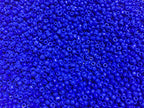Czech Glass Seed Beads Royal Blue Opaque Size:11/0 50 gr / 1.76 oz
