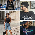 Twist Chain Necklace - Stainless Steel Rope Jewelry for Men & Women - size: 24 Inches, style: 2.5 mm Wide