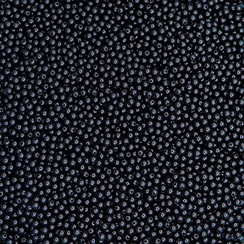 400 Pcs Black Acrylic Round Loose Beads with 1.7mm Hole, 8mm Bulk Beads Multicolor Acrylic Small Beads for Bracelets Necklaces Earring Making Supplies - color: Black, size: 8mm - 400Pcs
