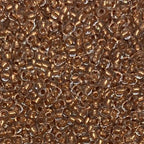 Czech 8/0 Silver Lined Glass Seed Beads 20 Grams 800 Pcs Multi Colors (Champagne) - color: Champagne